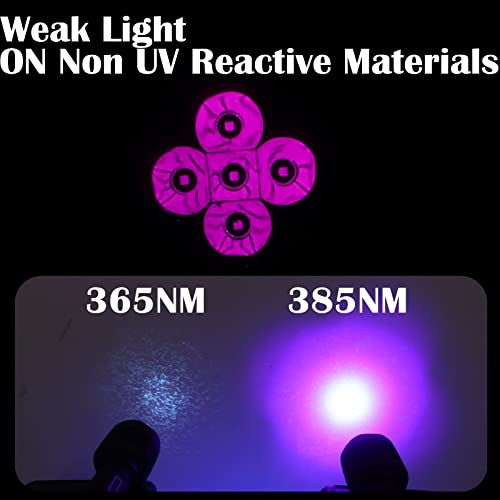 LUMENSHOOTER S5 UV Flashlight 365NM Super Bright Black Light for UV Resin Curing