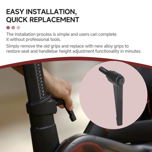 Peloton Exercise Bike Handlebar Height Adjustment Lever Alloy Replacement - L Handle