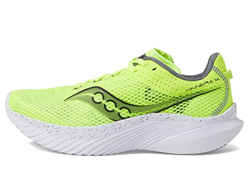 Saucony Women's Kinvara 14 Running Shoes - Citron Black, Lightweight Cushioning