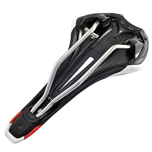 Cycling Saddle MTB Road Bike Microfiber Carbon Fiber Rail 275x134mm