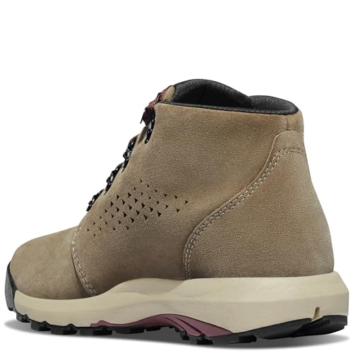 Danner Women's Inquire Chukka Hiking Boots Gray/Plum Suede 4-inch Waterproof