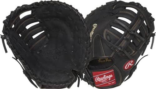 Rawlings Renegade Youth First Base Glove 11.5" - Double Bar Web, Black, Right Hand Throw