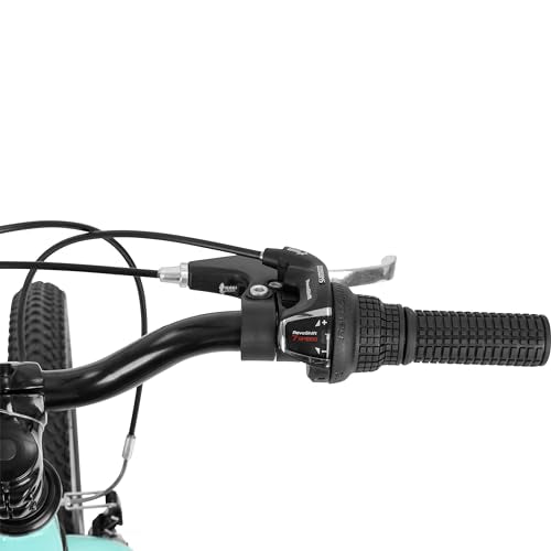 Retrospec Dart Kids Bike Seafoam 24-Inch 7-Speed Hybrid Youth Bicycle