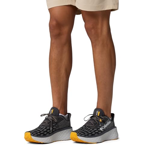 Men's Trail Running Shoes - Columbia Konos Elevate 11 Dark Grey Stinger