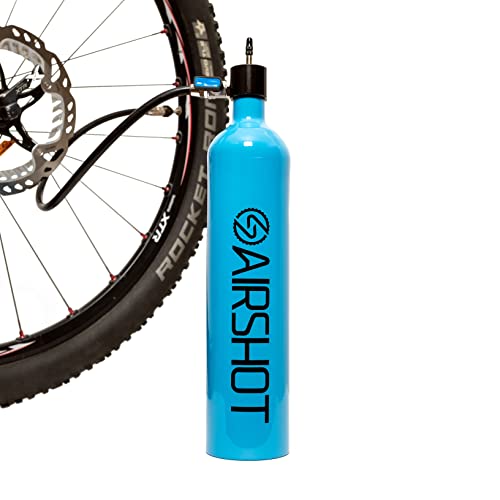 Blue Tubeless Tire Inflator 1.15L for Bike MTB Road & Fat Bikes