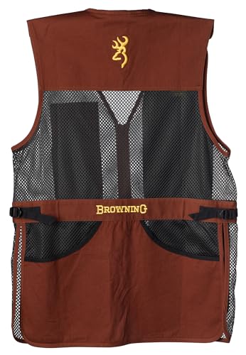 Large Breathable Mesh Shooting Vest for Sporting Clays, Trap & Skeet - Browning Trapper Creek