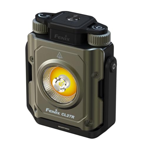 Green Fenix CL27R Camping Lantern Flashlight 1600 Lumens USB-C Waterproof Portable