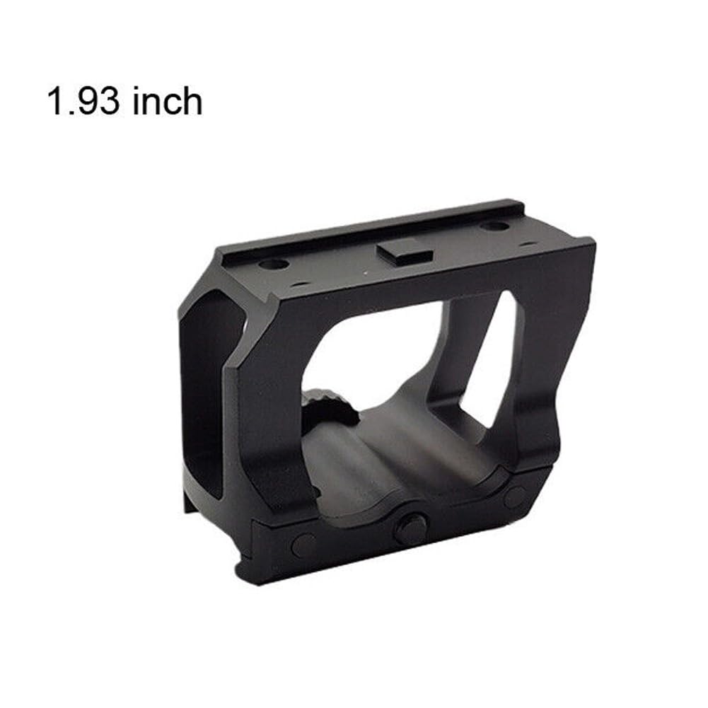 okyass 1.54''/1.93" Height Heightening Bracket Scope Mount for Tactical T2 Red Dot Sight QD Scope Riser Mount (1.93" Center Height)