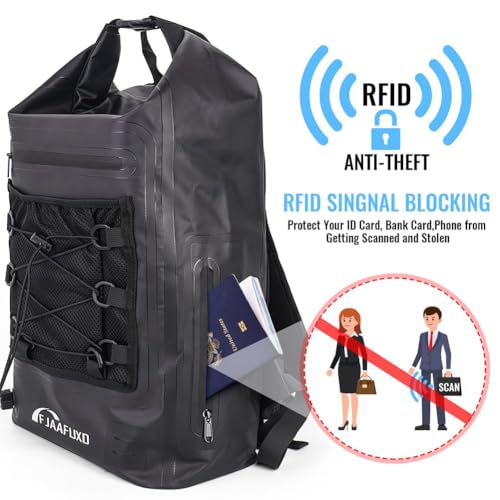 Faraday Travel Backpack 30L Waterproof EMP & Signal Blocker Military-Grade
