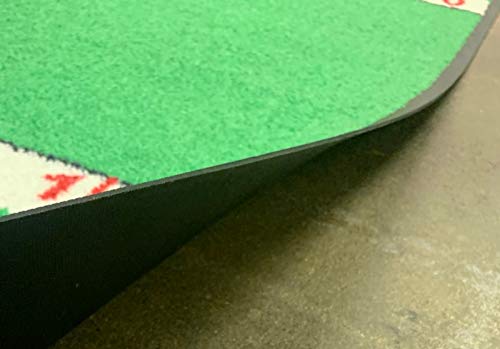 Baseball & Softball Hitting Mat with Visual Feedback Grid and Training System