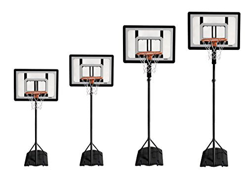 Portable Mini Basketball Hoop System with Adjustable Height and 7-Inch Ball