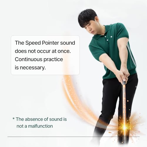 Golf Swing Trainer Max Speed Practice Aid for Men Women Indoor Use