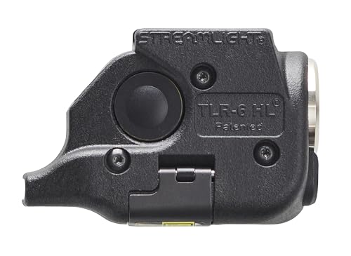 Streamlight TLR-6 HL Rechargeable Tactical Gun Light with Red Laser for 43X MOS