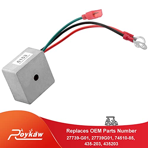 Golf Cart Voltage Regulator for EZGO, Club Car & Columbia Gas Models