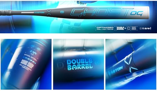 Easton Ghost OG Double Barrel Fastpitch Bat - Blue/White -10 - 32 Inches