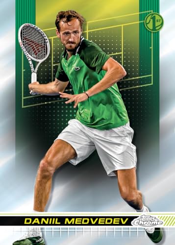 2024 Topps Chrome Tennis Card Value Box with Exclusive Parallels
