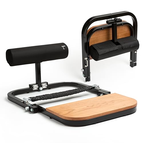 BootySprout Hip Thrust Machine for Glute Training - Classic Black, 45-135 lbs Resistance