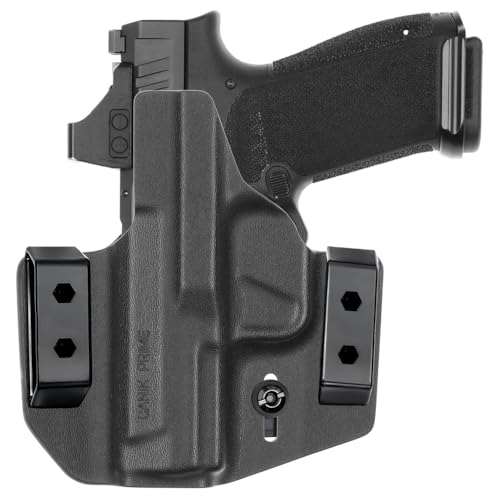 Tulster OWB Kydex Holster for Canik Mete MC9 Prime - Black, Optic Ready, Concealed Carry