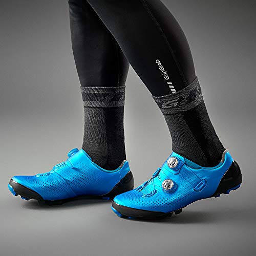 Winter Cycling Socks - GripGrab Merino Thermal Insulated Bike Socks 8.5-10.5 Black