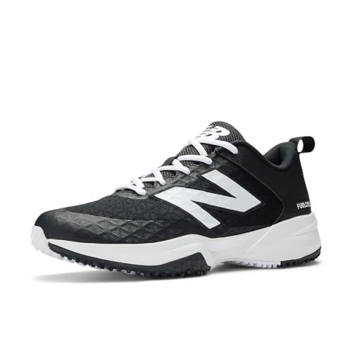 New Balance Men's FuelCell 4040 V8 Turf-Trainer 8 Wide Black/NB 103 White