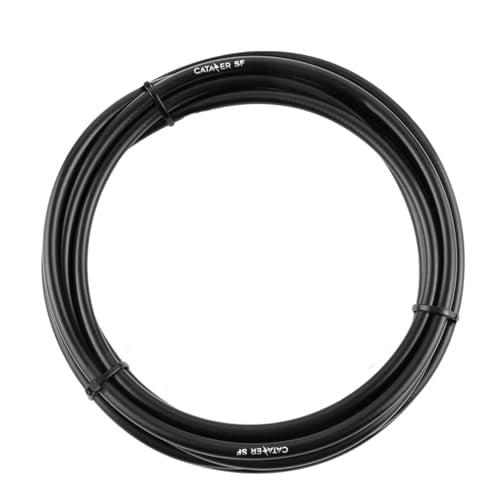 4mm Bike Shift Cable Housing Kit 50ft for MTB & Road Bikes - Black