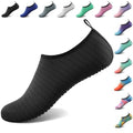 Water Shoes for Women Men Swim Pool Beach Camping Vacation - Tanamo, 5-6 Women / 4-5 Men, Black