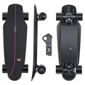 DNASKATE Electric Skateboard with Remote - 15 MPH Top Speed, 9 Miles Range, 400W Hub Motor, Compact & Rugged Design