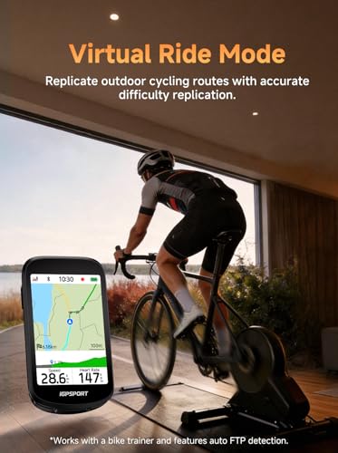 iGPSPORT BSC500 GPS Bike Computer with 3.3'' Touch Screen Voice Navigation - Variation BSC500