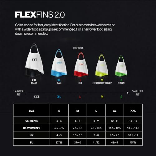 Unisex Medium Swim Fins for Kick Training & Leg Strength - Natural Rubber