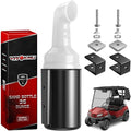 1PCS Golf Cart Sand Bottle Holder with Bracket 35oz Capacity for Yamaha Club Car EZGO - No Drilling