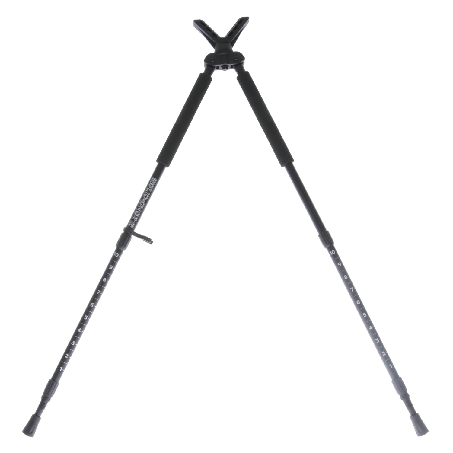 TRUGLO Solid-Shot Shooting Rest Collapsible Hunting Bipod Solid-Shot Shooting Rest Collapsible Hunting Bipod