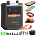 Rechargeable Electric Paddle Board Pump with Auto Shut-Off & LED Light - Inflates SUP, Kayaks & Inflatables