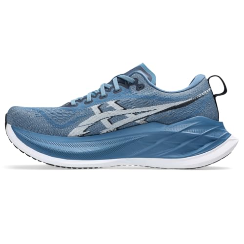 ASICS Unisex Superblast 2 Running Shoes - Women 12.5 / Men 11, Winter Sea/White