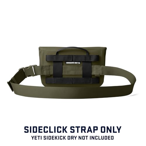 YETI Sidekick SideClick Strap - Olive Waterproof Gear Accessory