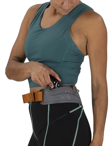 Osprey Duro Dyna LT Hydration Waist Pack for Running, Cascade Blue/Silver Lining
