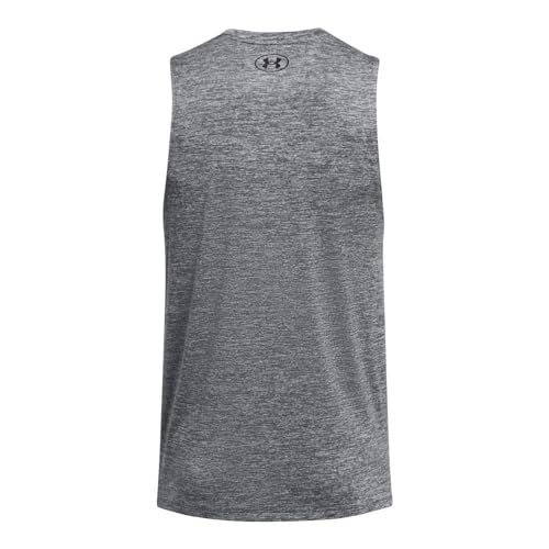 Under Armour Tech Tank Top Large Black Castlerock Athletic Shirt