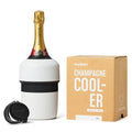 Huski Champagne Chiller White | Award-Winning Iceless Design Keeps Wine Cold 6H