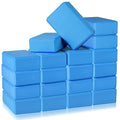 High-Density Foam Yoga Blocks Bulk 20-Pack - 9 x 6 x 3 Inches Support