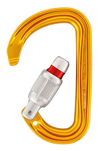PETZL Sm'D Rock Climbing Carabiner with Locking System