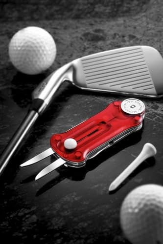Victorinox Swiss Army Golf Multi-Tool with 10 Functions - Red