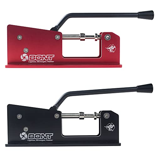 Roller Skate Bearing Press Tool - Aluminum & Steel for 7mm & 8mm Bearings - Red