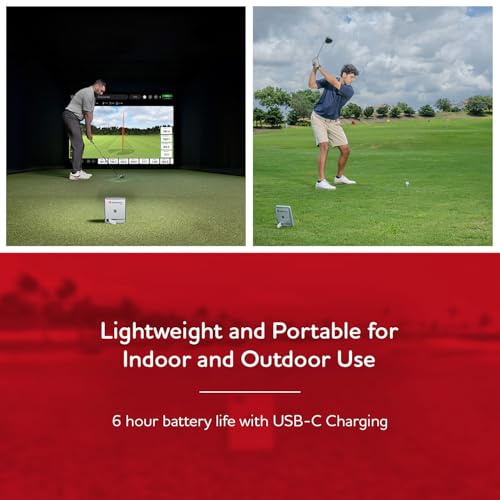 Golf Launch Monitor and Simulator with 18 Data Parameters - Mevo Gen2 Portable Golf Radar