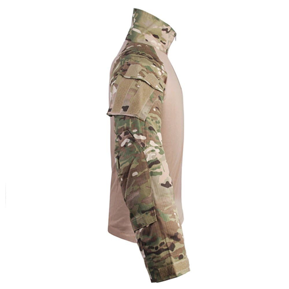 EMERSONGEAR Men's Tactical Shirt,Airsoft Combat Army Paintball Quick Dry Long Sleeve BDU T-Shirt Top