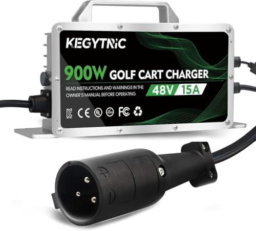 48V 15A Golf Cart Battery Charger for Club Car DS Precedent Carryall