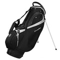 Powerbilt TPS Dunes 14-Way Golf Stand Bag - Black/White Nylon, Lightweight & Spacious