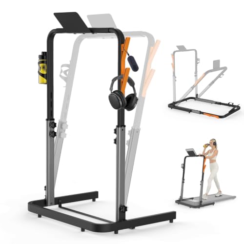 Adjustable Foldable Walking Pad Handle Bar for Treadmill - Black / Large
