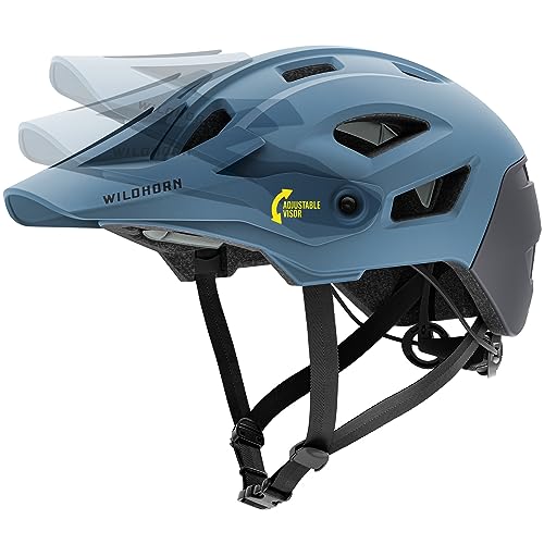 Wildhorn Corvair MTB Bike Helmet Adult Men Women Youth Smoke Blue / Sm-Med