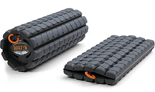 Brazyn Morph Foam Roller - Midnight Deep Tissue Travel Massage & Muscle Recovery