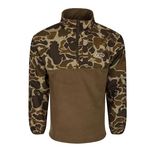 Men's 3X-Large Waterproof Quarter Zip Hunting Jacket - Old School