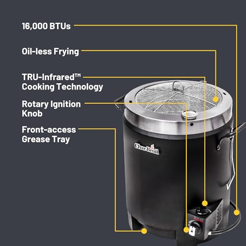 Charbroil The Big Easy 2017 Model Oil-Less Turkey Fryer – Outdoor Propane Cooker